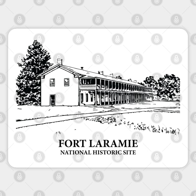 Fort Laramie National Historic Site Magnet by Lakeric